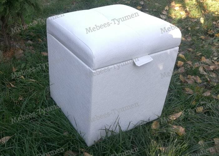 Мебис-Тюмень, перетяжка пуфа-2